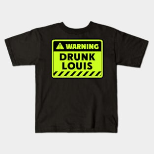 drunk Louis Kids T-Shirt